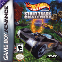 Hot Wheels Stunt Track Challenge GameBoy Advance US box art